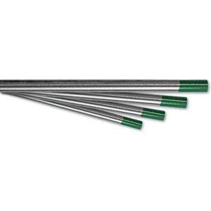 Electrode tungstène wp verte - 10 pièces - Taille:1.6 mm - Technolit