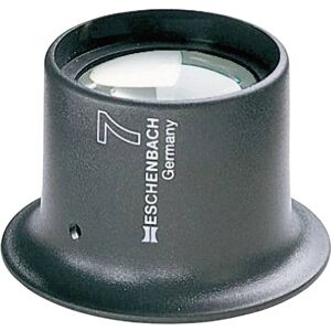 Loupe dhorloger Grossissement: 7 x Lentille: (ø) 25 mm anthracite - Eschenbach