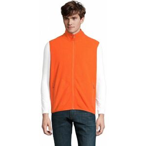 Veste micropolaire zippée sans manche unisexe factor bw xl - Orange - Orange - Sol's