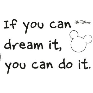 - Stickers citation Walt Disney -You Can Do it-