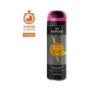 - Bombe peinture temporaire tempo tp Cerise (500 ml)