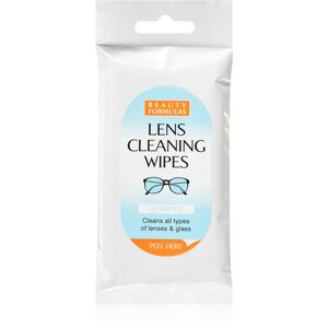 Beauty Formulas Lens Cleaning lingettes nettoyantes pour lunettes 20 pcs