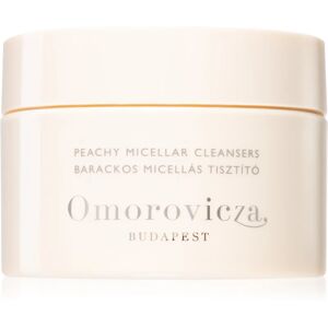 Omorovicza Hydro-Mineral Peachy Micellar Cleanser Discs cotons démaquillants visage et yeux avec parfums 60 pcs