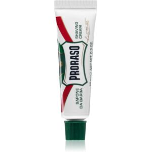 Proraso Green crème de rasage en tube de voyage pour homme 10 ml