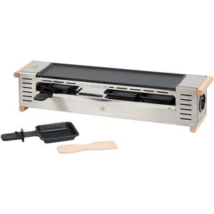 Appareil à raclette 4 poêlons 600 W Louis Tellier [Gris]