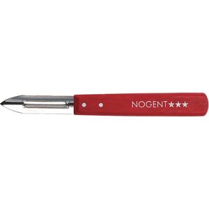 Eplucheur double tranchant classic bois rouge Nogent [Noir]