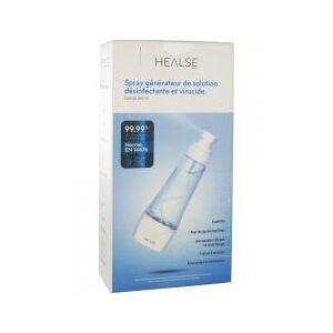 Healse Spray Générateur de Solution Désinfectante et Virucide Format 80 ml - Boîte 1 spray générateur + accessoires