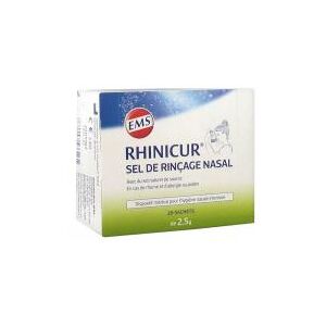 Rhinicur Sel de Rinçage Nasal Sachet 20 x 2,5 g - Boîte 20 Sachets de 2,5 g