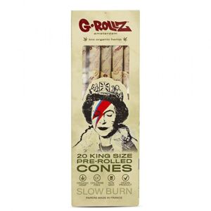 20 cones king size g-rollz organic hemp - Publicité