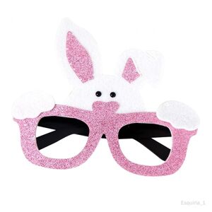 Lunettes de pâques, décoration de pâques, nouveauté, accessoires Photo, oreille de oreille de lapin rose - Publicité