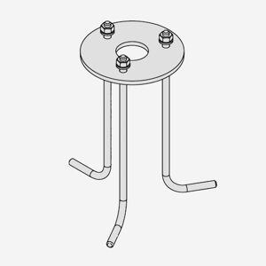 Delta Light Pin 18, Piquet de terre, 15222 0180, Pin 18