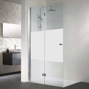 HSK Exklusiv Porte pivotante-pliante pour entrée à l'italienne, 4206100-41-121#Li,