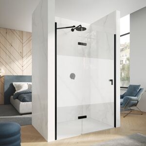 HÜPPE Design pure Porte battante avec segment fixe, 8P9004123373, 8P9004