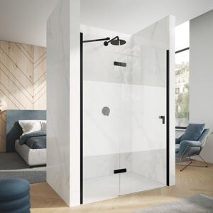 HÜPPE Design pure Porte battante avec segment fixe, 8P9001123373, 8P9001