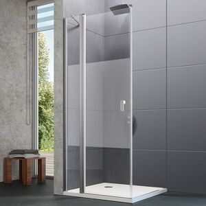 HÜPPE Design pure Porte pivotante avec éléments fixes, 8P0703092375, 8P0703