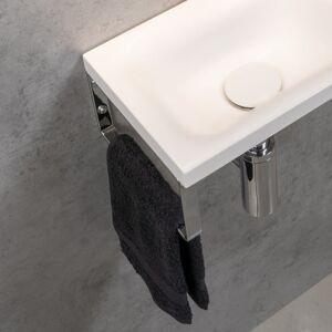rivea Kit de supports compatibles avec le lave-mains Picabo, BN081010,