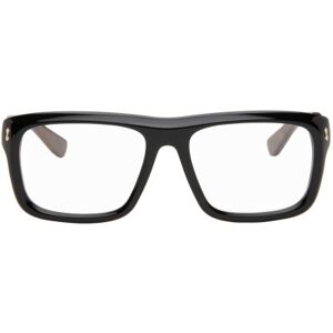 Gucci Lunettes rectangulaires noires - UNI - Publicité