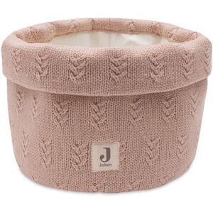 Jollein Panier de rangement Grain knit Rose Sauvage - Panier de rangement