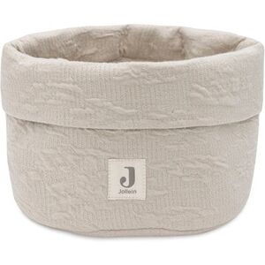 Jollein Panier de rangement Soft Waves Nougat - Panier de rangement