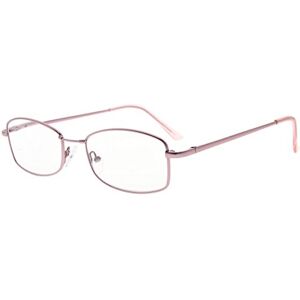 eyekepper Femme lunettes de vue avec pont pliable lunettes de lecture (rose,1.50) - Publicité