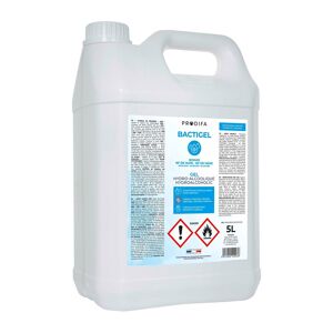 Prodifa Gel hydroalcoolique désinfectant Bactigel - Bidon de 5 litres