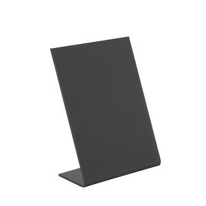 Securit Ardoise de table L-SHAPE, A6, noir