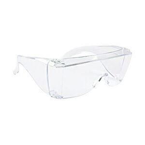 Franz mensch Lunette de protection pour porteur de lunettes - Lot de 6 Transparent / chromé mat