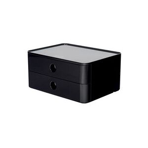 Han Module de rangement SMART-BOX 'ALLISON', jet black Gris / bleu