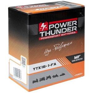 Batterie Power Thunder YTX16-1-FA 12V 14 Ah prete a l?emploi