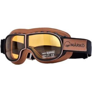 Marko Lunette moto Marko B3 Replica marron