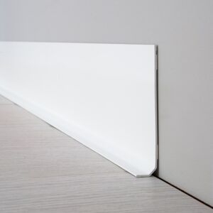 99Déco Plinthe PVC lot de 10 L100xH. 8cm Blanc