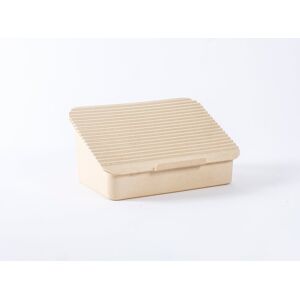 Slean Support pour ordinateur, réhausseur ergonomique en bioplastique beige Beige 33x15x23cm