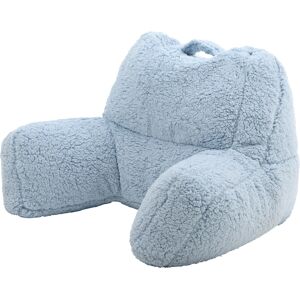 Icon Coussin de soutien en sherpa beige bleu givre