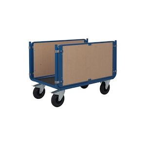 Provost Chariot manutention 2 ridelles en bois charge 500kg - 70 x 120 x 100cm