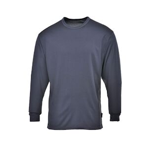 Portwest - Tee-shirt chaud manches longues BASELAYER Gris Taille MM