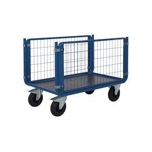 Provost Chariot manutention 2 ridelles grillagées charge 500kg - 70 x 100 x 100cm