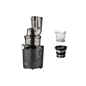 Kuvings - Extracteur de jus REVO830 + kit sorbet & smoothie - Double embouchure, Système de découpe automatique - Noir