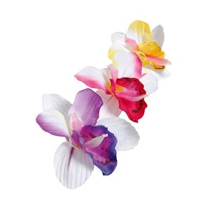 MONDO DECO Orchidees Pm Tissu Les Fleurs Coloris Aléatoires Diamètre : 9 cm x 250 Mondo Déco
