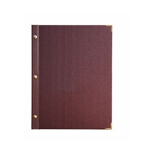 BEQUET Carte sans marquage 'LINEA' rouge 18,5x23,5cm 3 pages x1