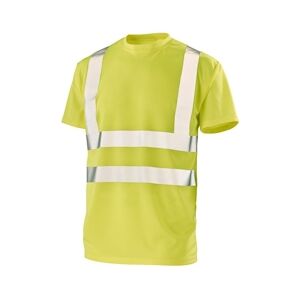 Tee Cepovett - Tee-shirt manches courtes Fluo Base 2 Jaune Taille SS