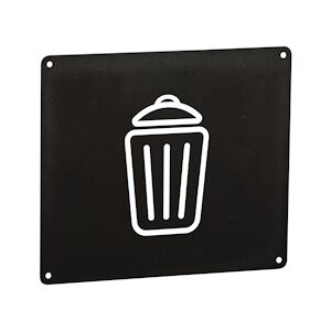 Rossignol COLLEC - Plaque signalétique de tri murale non recyclable - 56052 - ROSSIGNOL