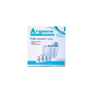 Argane Medical Pilulier Semainier 7 Jours 1ut