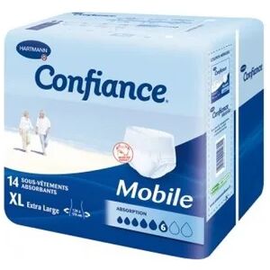 Confiance Hartmann Confiance Mobile 6 Gouttes XL 14 Sous-Vêtements Absorbants