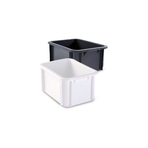 Gilac bac rectangulaire plastique gerbable gilac - 12 à 55 l   haut. ext. 215 mm