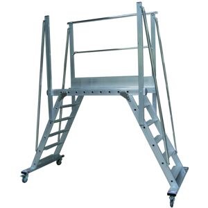 Axess Industries passerelle mobile 2 entrées   nbre de marches 2 x 11   dim. plate-forme lxp...