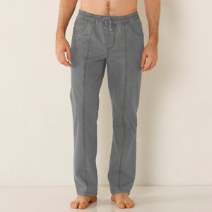 Blancheporte Jean Denim Léger Taille Élastiquée - Homme Gris 50