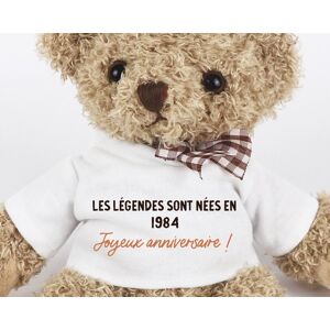 Cadeaux.com peluche ourson message generique homme ne en 1984