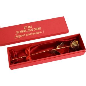 Cadeaux.com Rose en or femme 97 ans