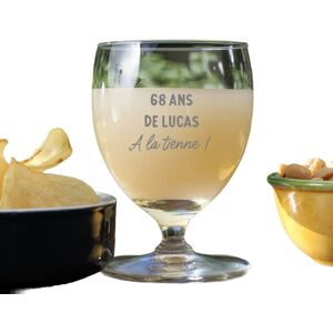 Cadeaux.com Verre à ricard ou pastis homme 68 ans