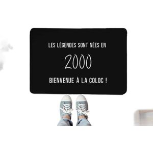 Cadeaux.com paillasson message homme ne en 2000